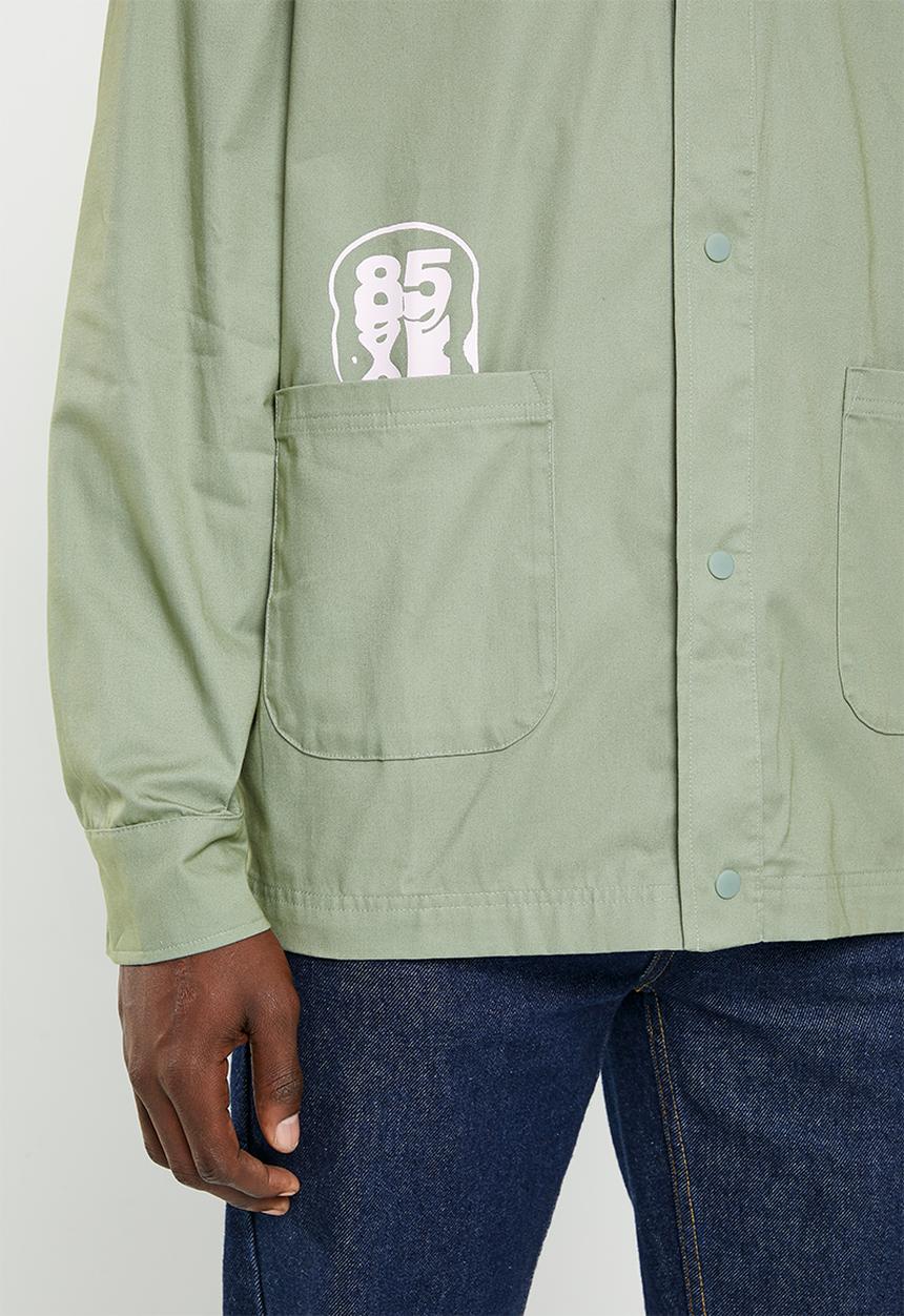 Reebok - Cl skate shirt - green