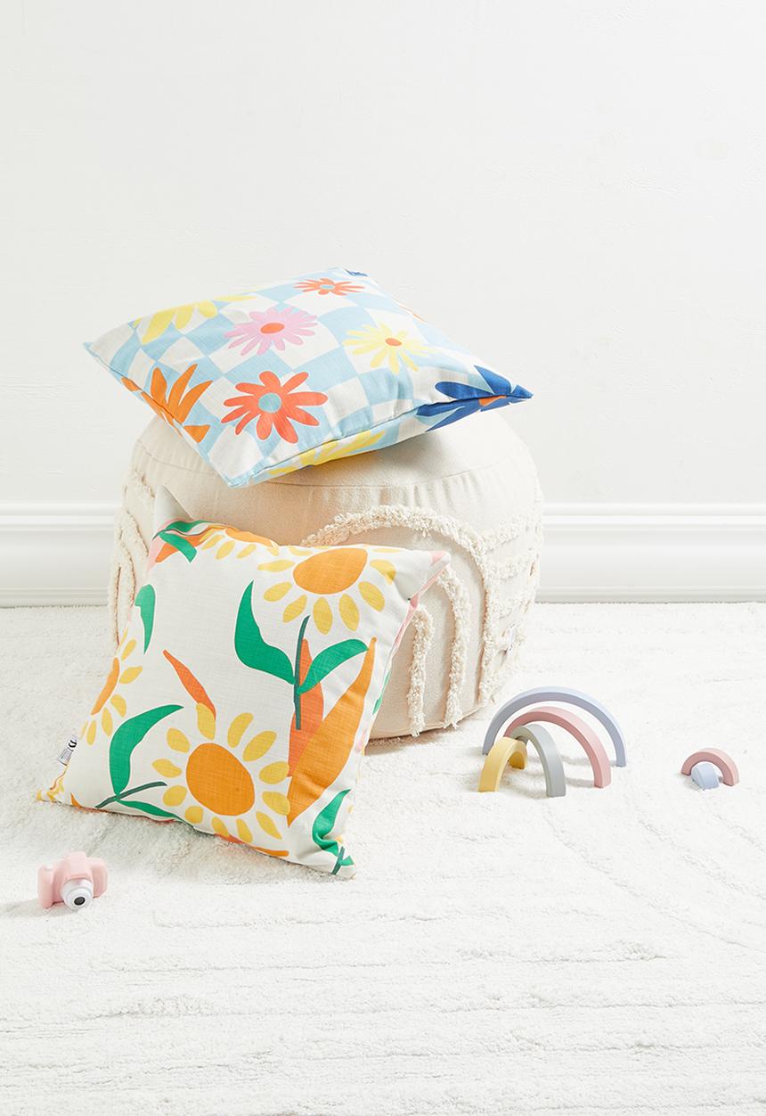 Sixth Floor - Dash cushion cover - blue