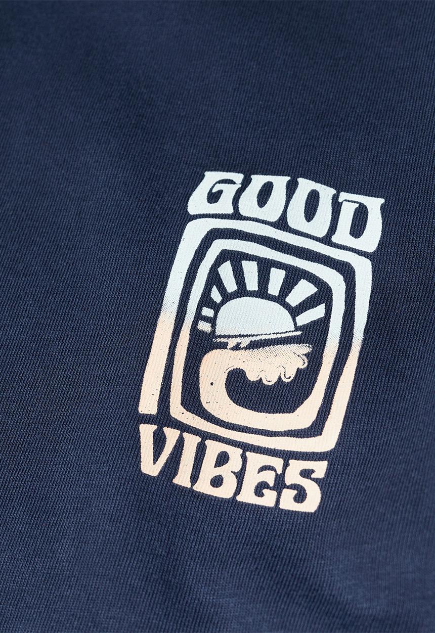 MANGO - T-shirt vibes - navy