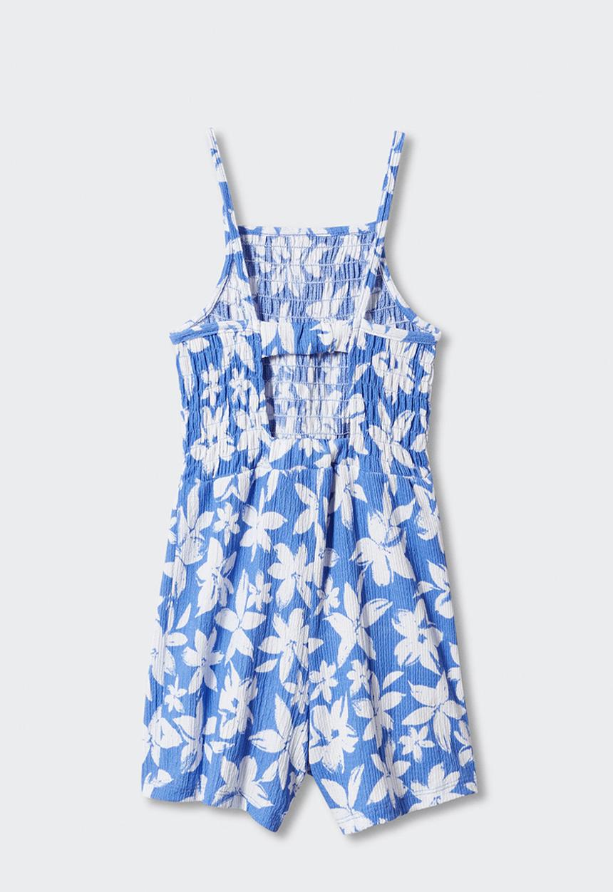 MANGO - Dungarees sira - azul