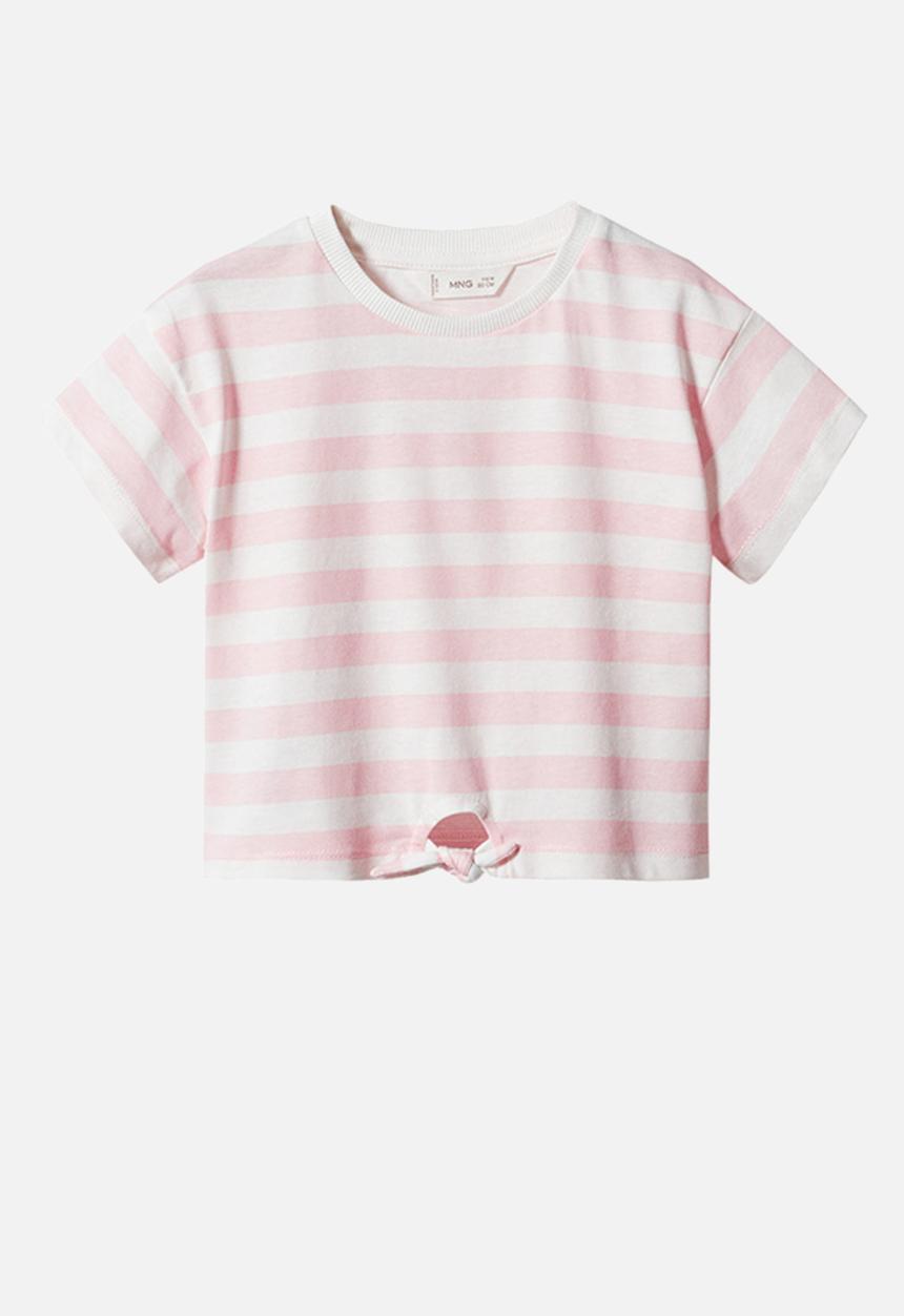 MANGO - T-shirt summerb - rosa