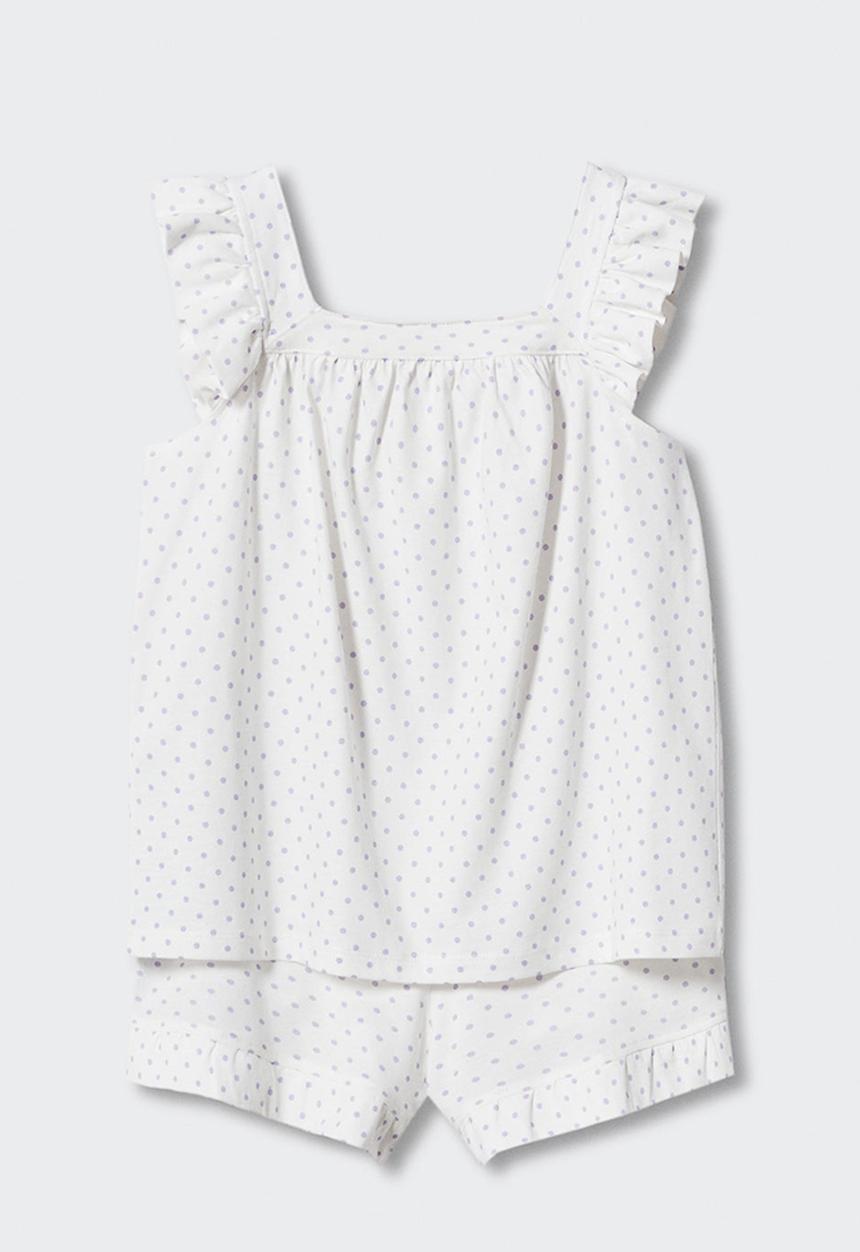MANGO - Pyjamas dot - off white