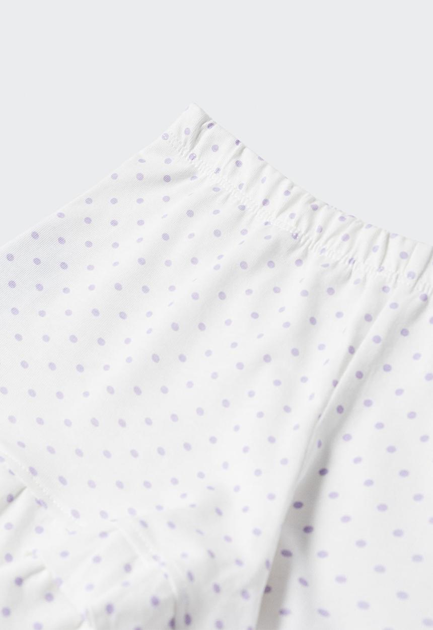 MANGO - Pyjamas dot - off white