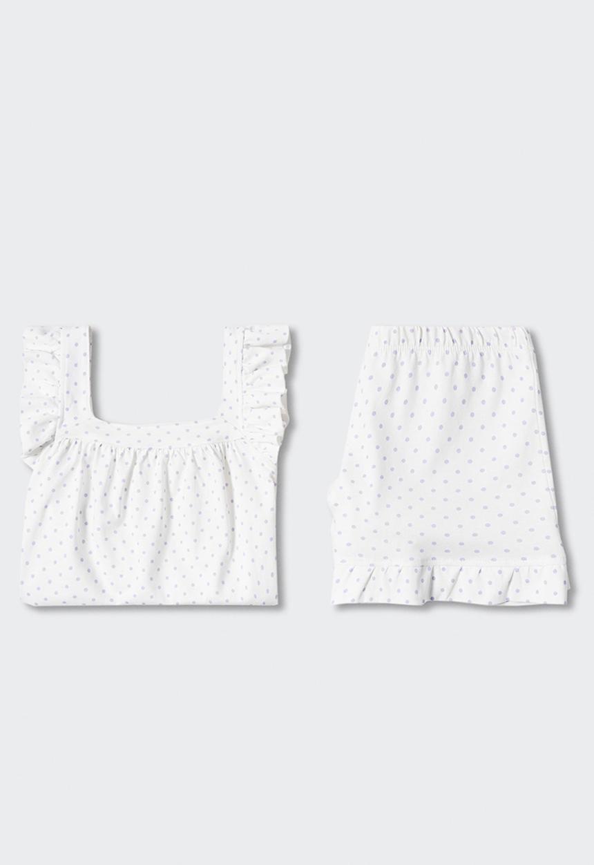 MANGO - Pyjamas dot - off white