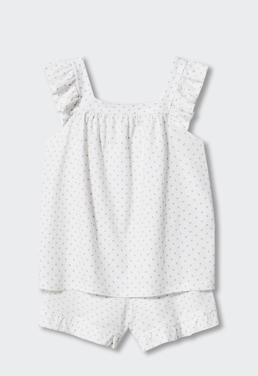 MANGO - Pyjamas dot - off white