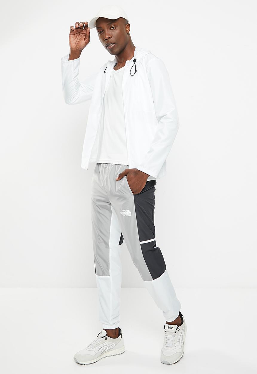 The North Face - Ma wind pant - white-meld grey-asphalt grey