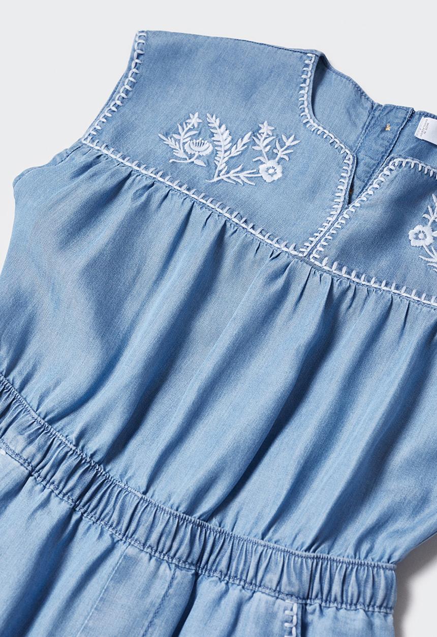 MANGO - Playsuit corfu - tejano medio