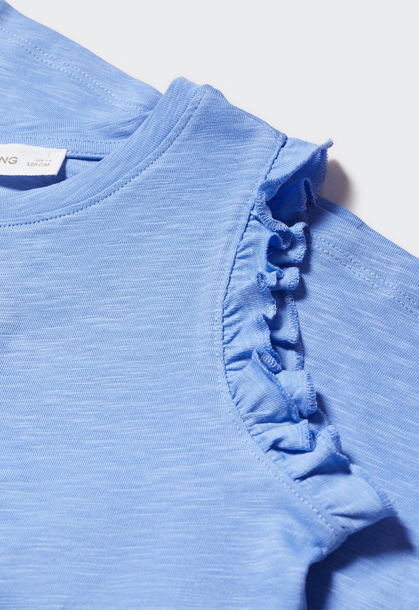 MANGO - T-shirt bandini - blue