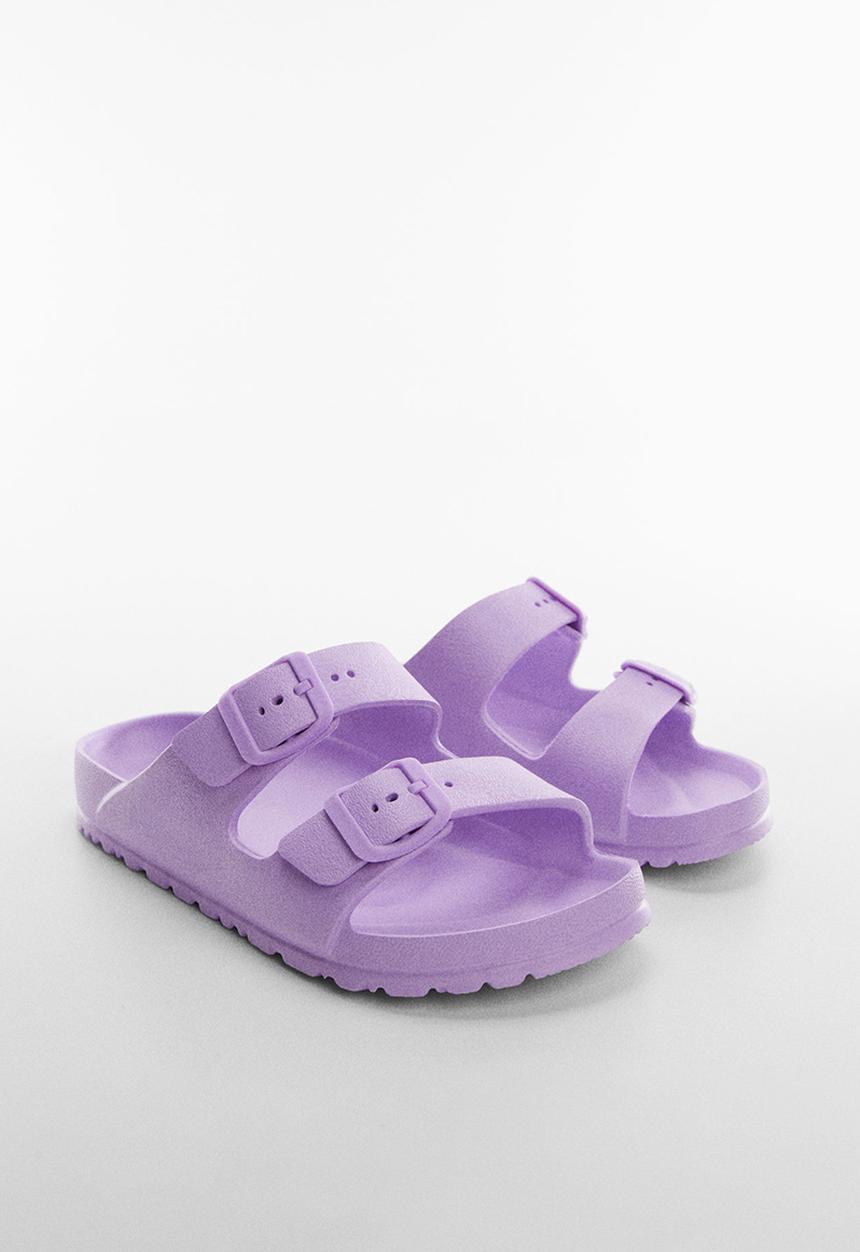 MANGO - Flip-flop pau - malva
