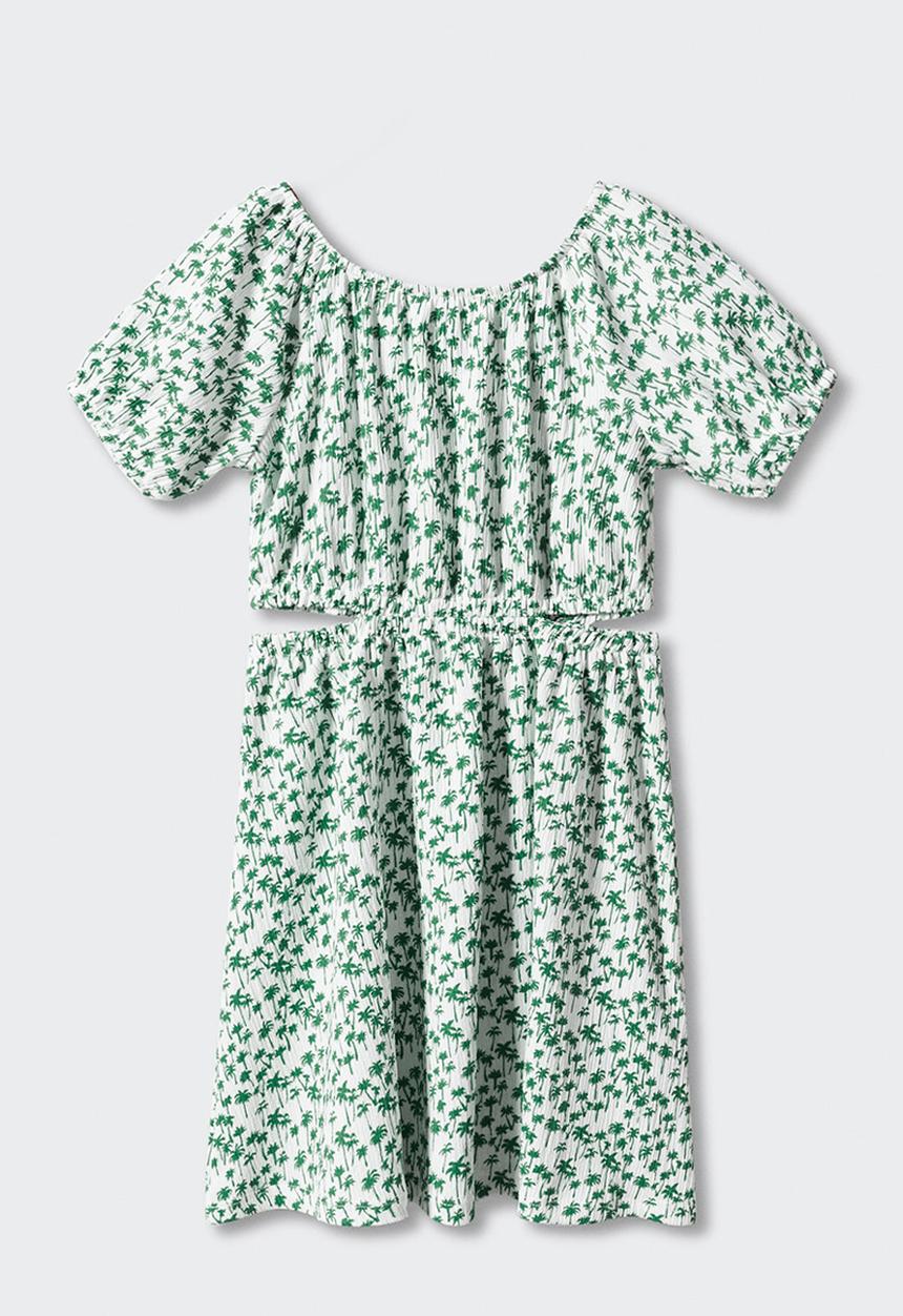MANGO - Dress tina - offwhite