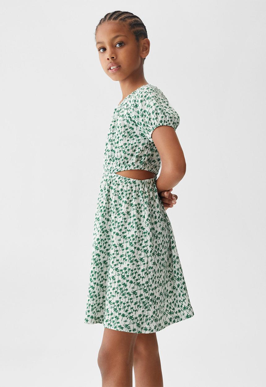 MANGO - Dress tina - offwhite