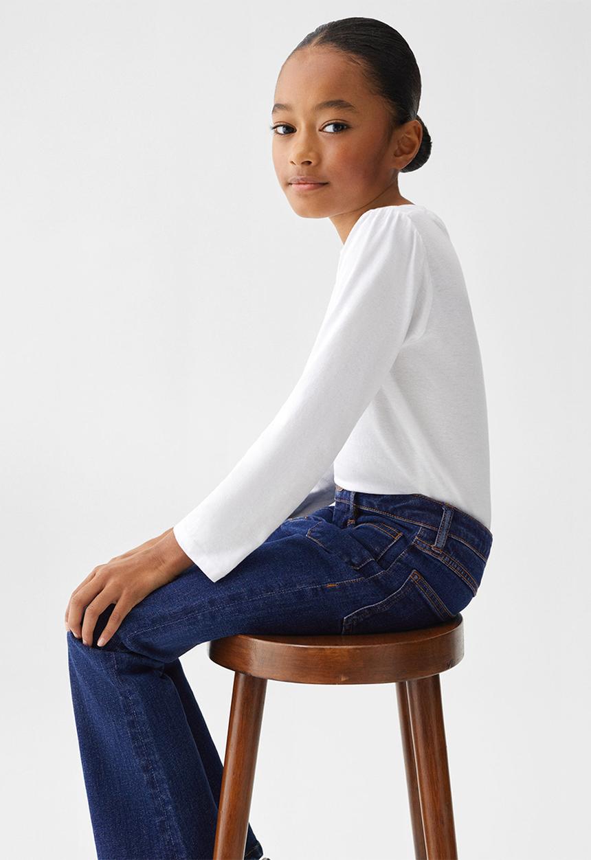 MANGO - Jeans naira - azul