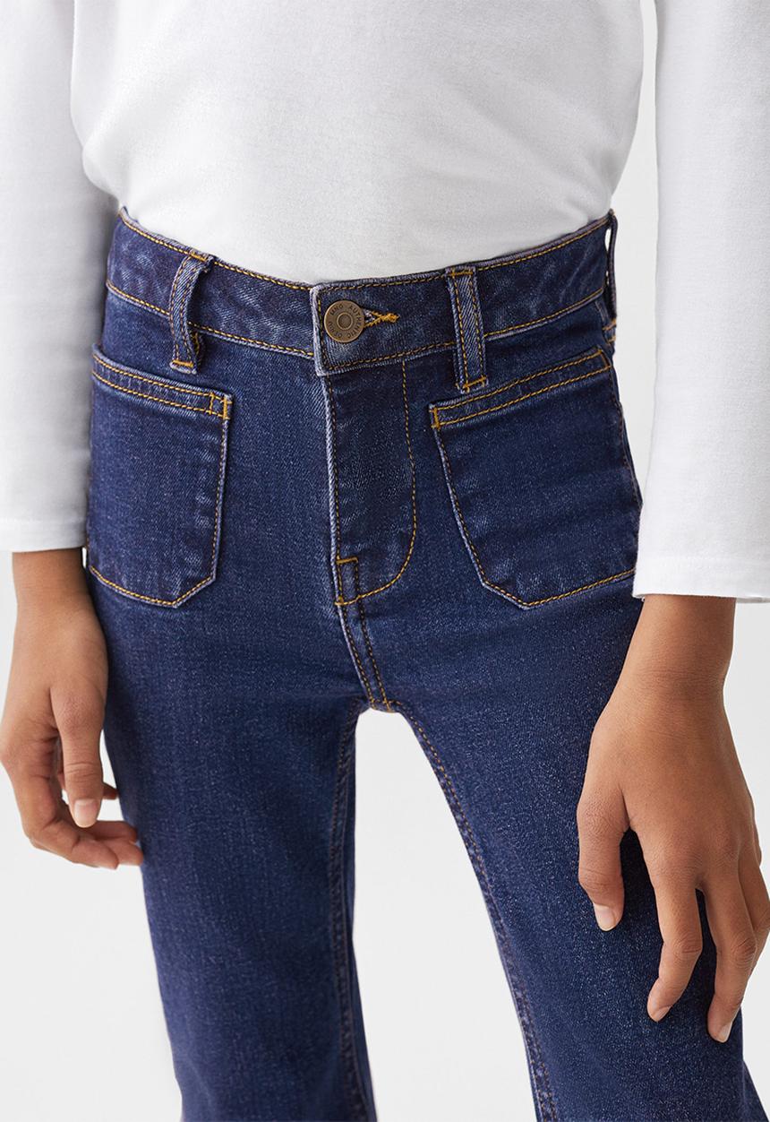 MANGO - Jeans naira - azul