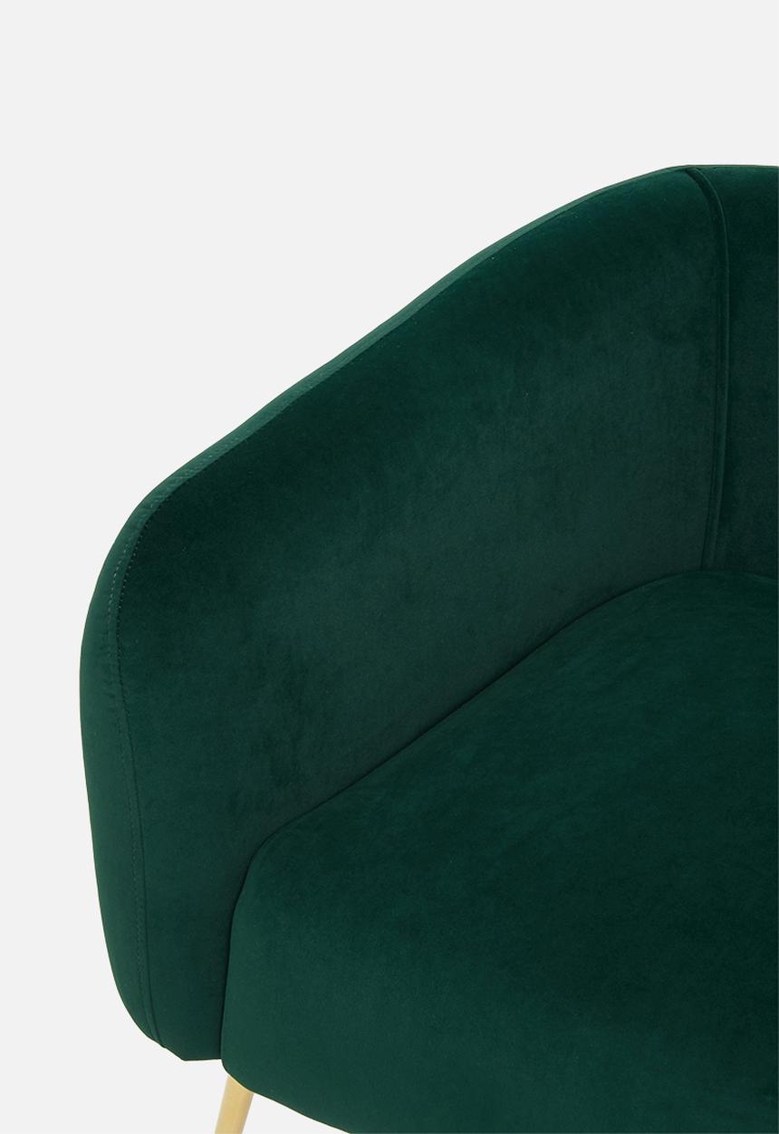 Sixth Floor - Shelley occasional chair - emerald green
