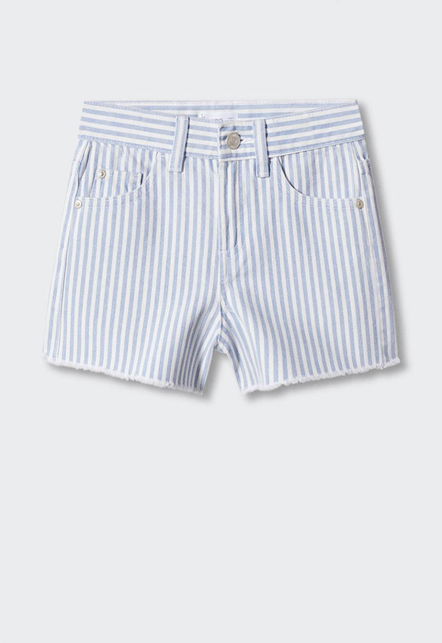 MANGO - Shorts betty - blue