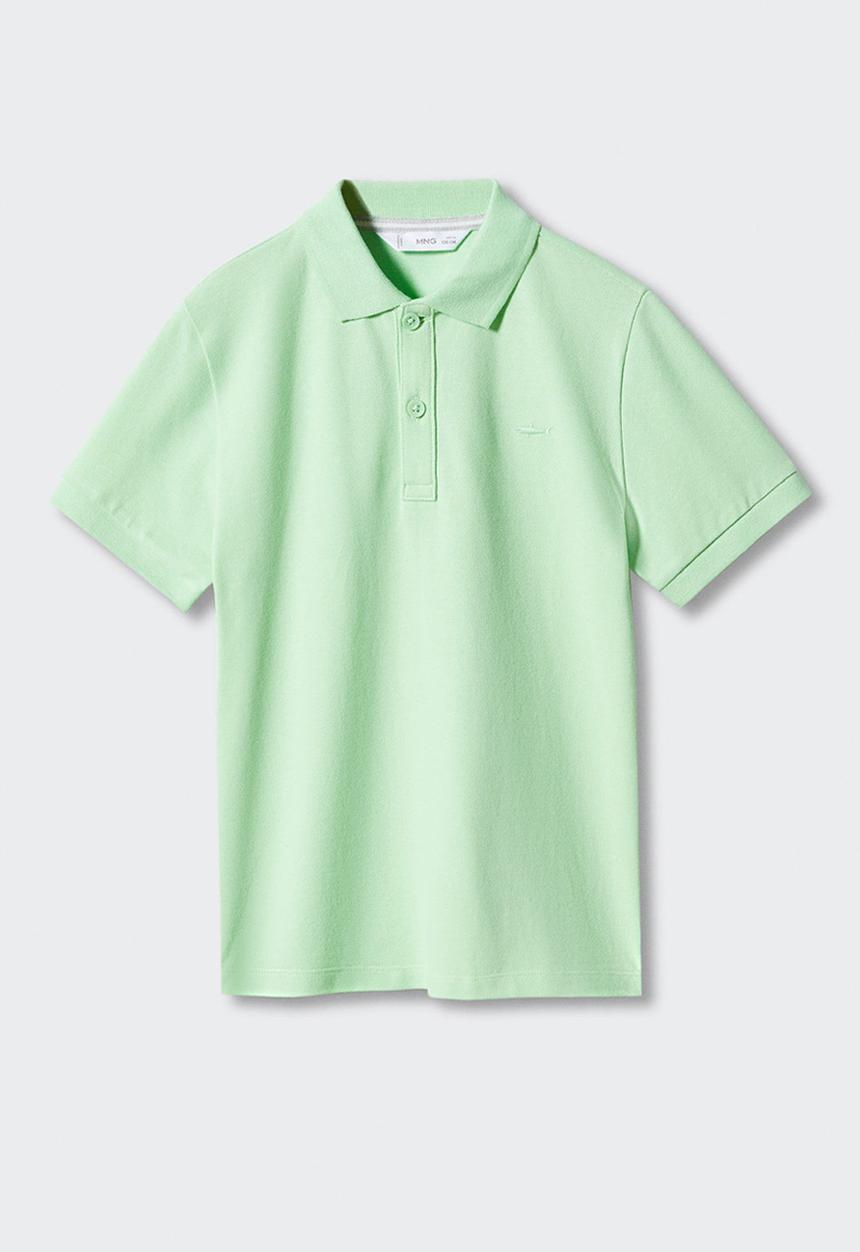 MANGO - Polo shirt javier4 - menta
