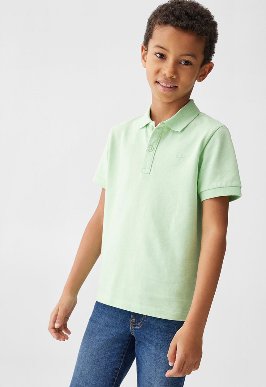 MANGO - Polo shirt javier4 - menta