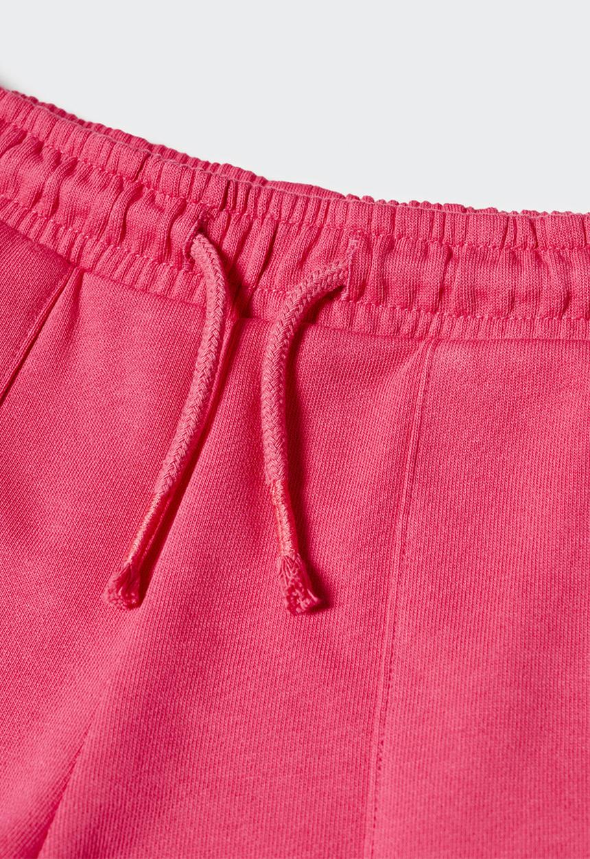 MANGO - Shorts leaf - fuchsia