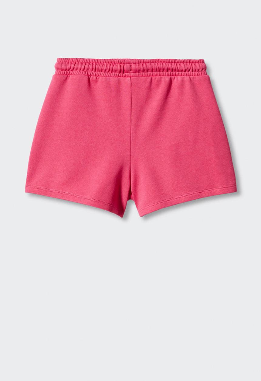 MANGO - Shorts leaf - fuchsia