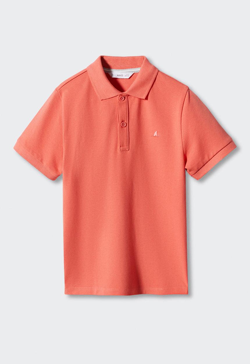 MANGO - Polo shirt javier4 - coral