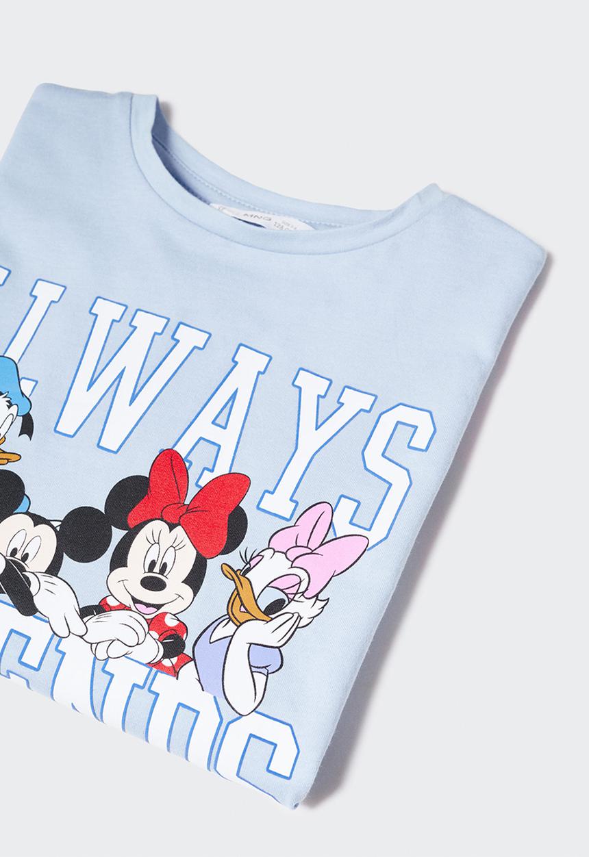 MANGO - T-shirt - blue