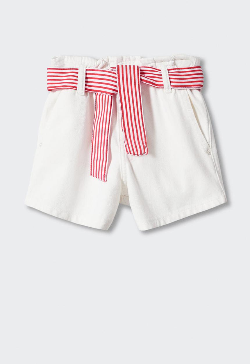 MANGO - Shorts gali - white