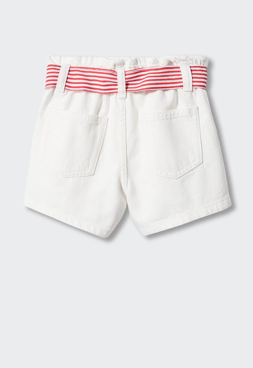 MANGO - Shorts gali - white