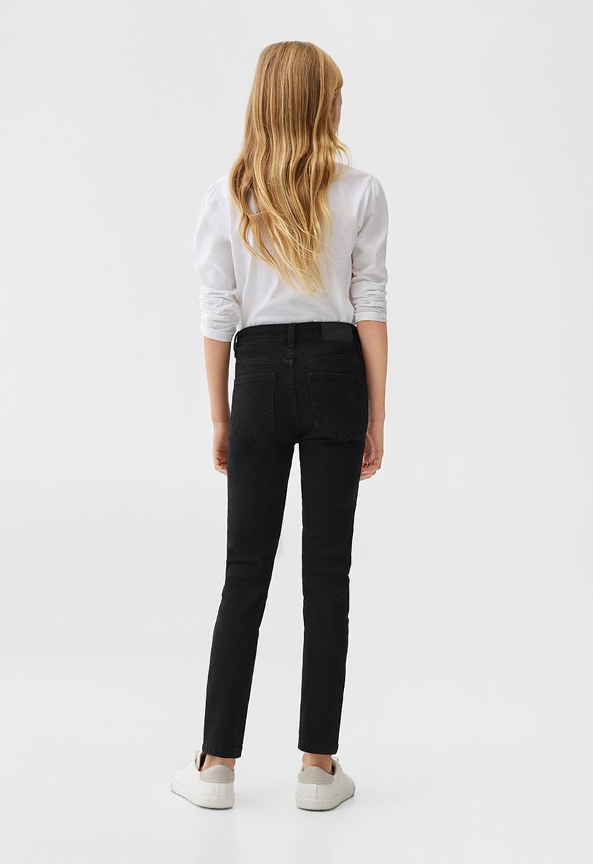 MANGO - Jeans skinny - black denim