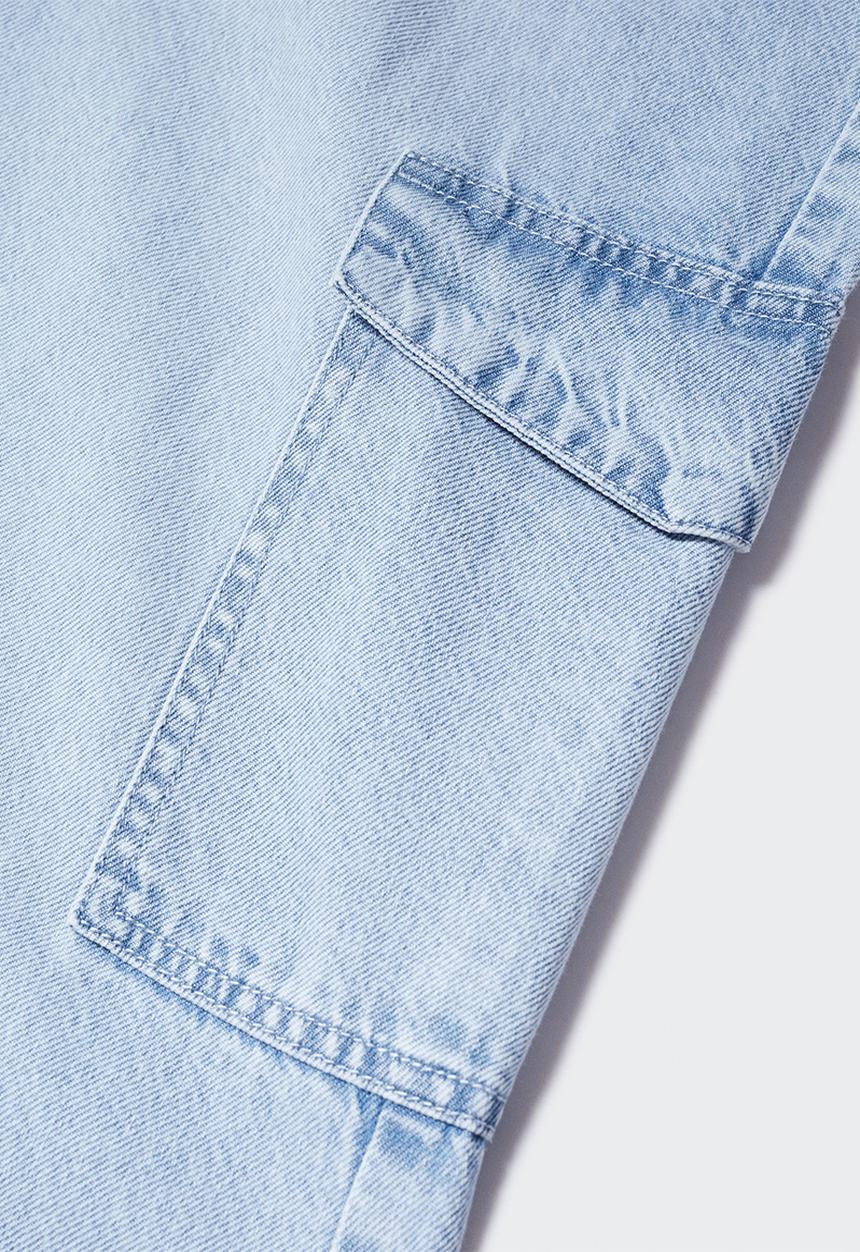 MANGO - Jeans flowcarg - blue