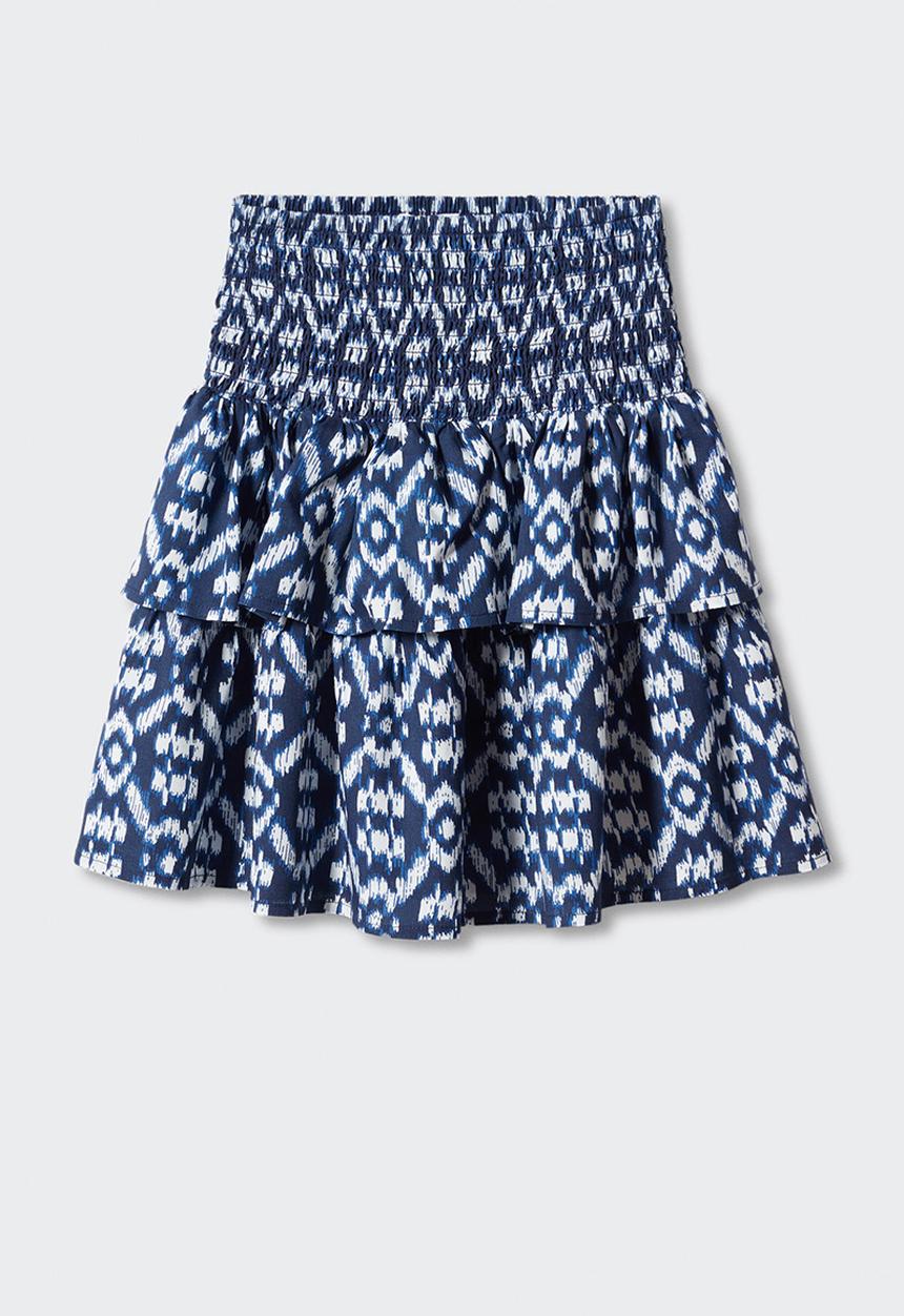MANGO - Skirt ankara - navy