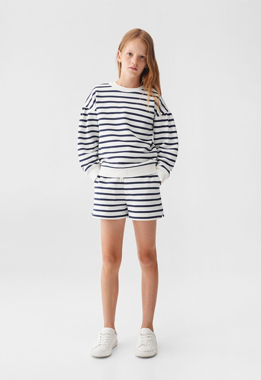 MANGO - Shorts sailor - navy