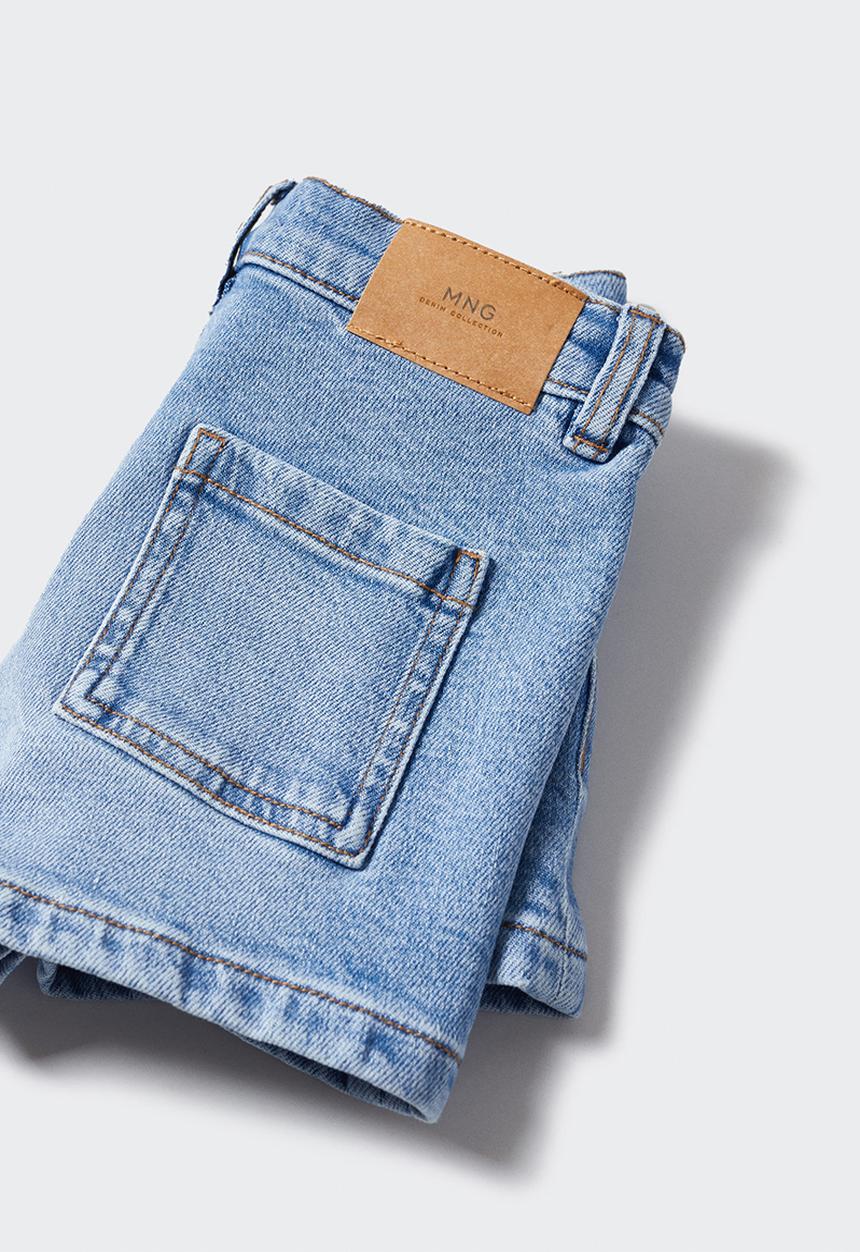 MANGO - Shorts clea - tejano medio