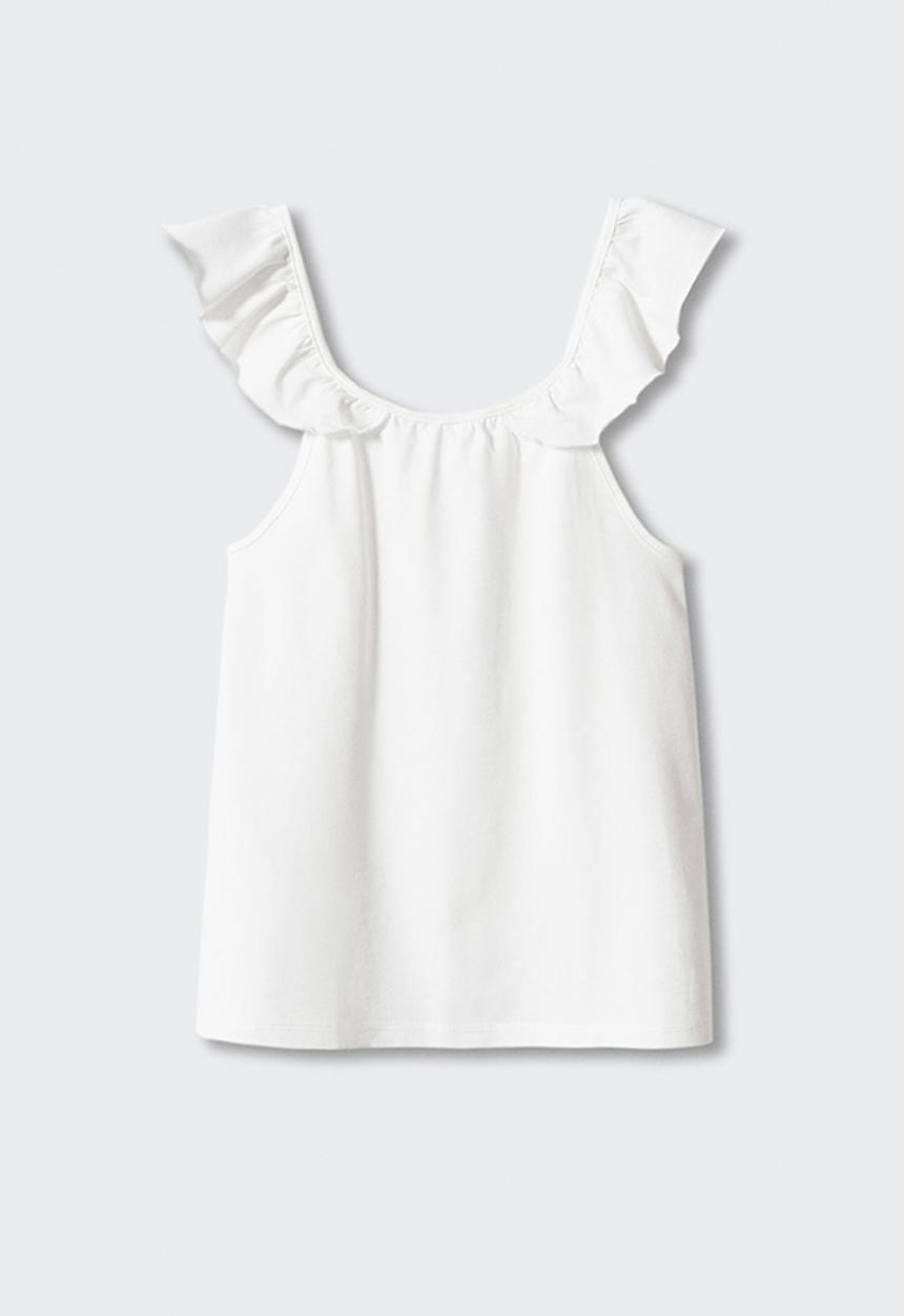 MANGO - T-shirt gisele - white