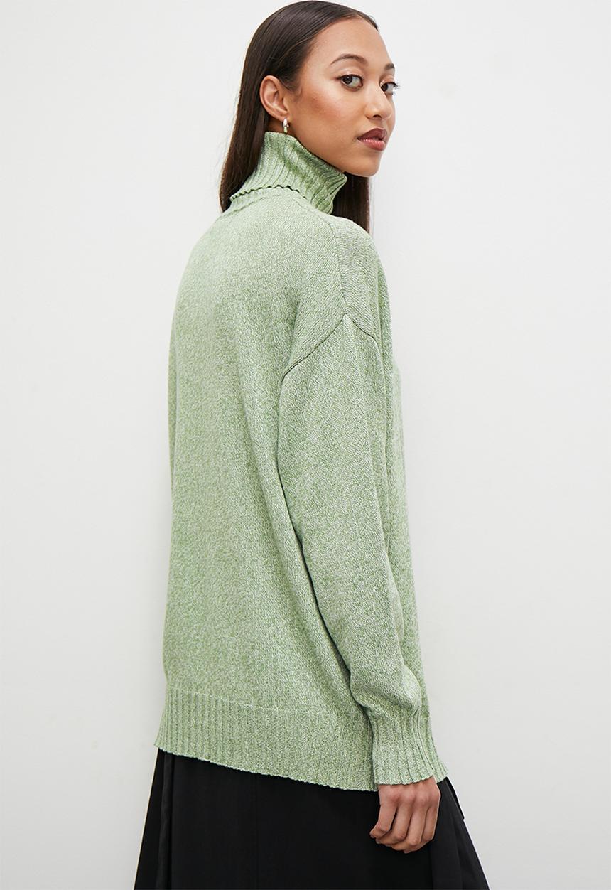 Superbalist - Roll neck - green