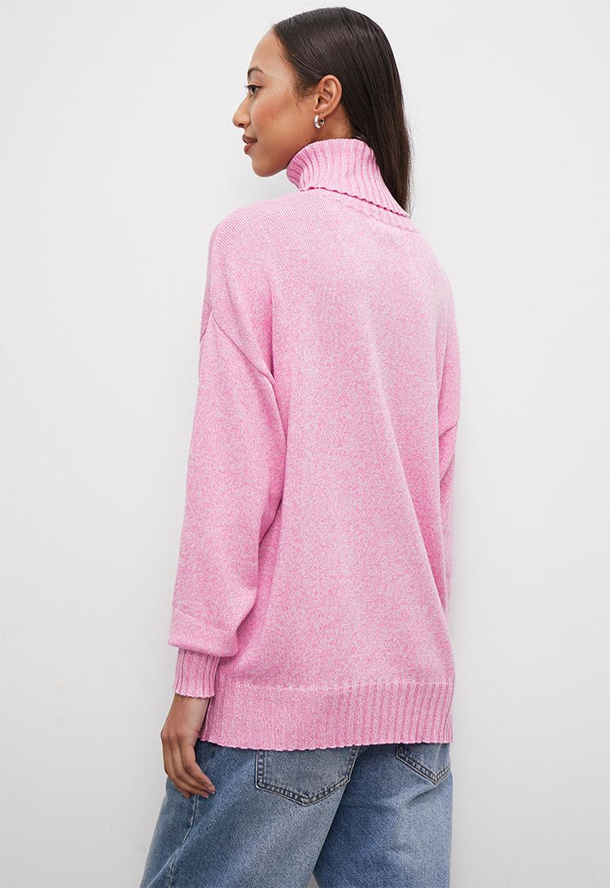 Superbalist - Roll neck - pink