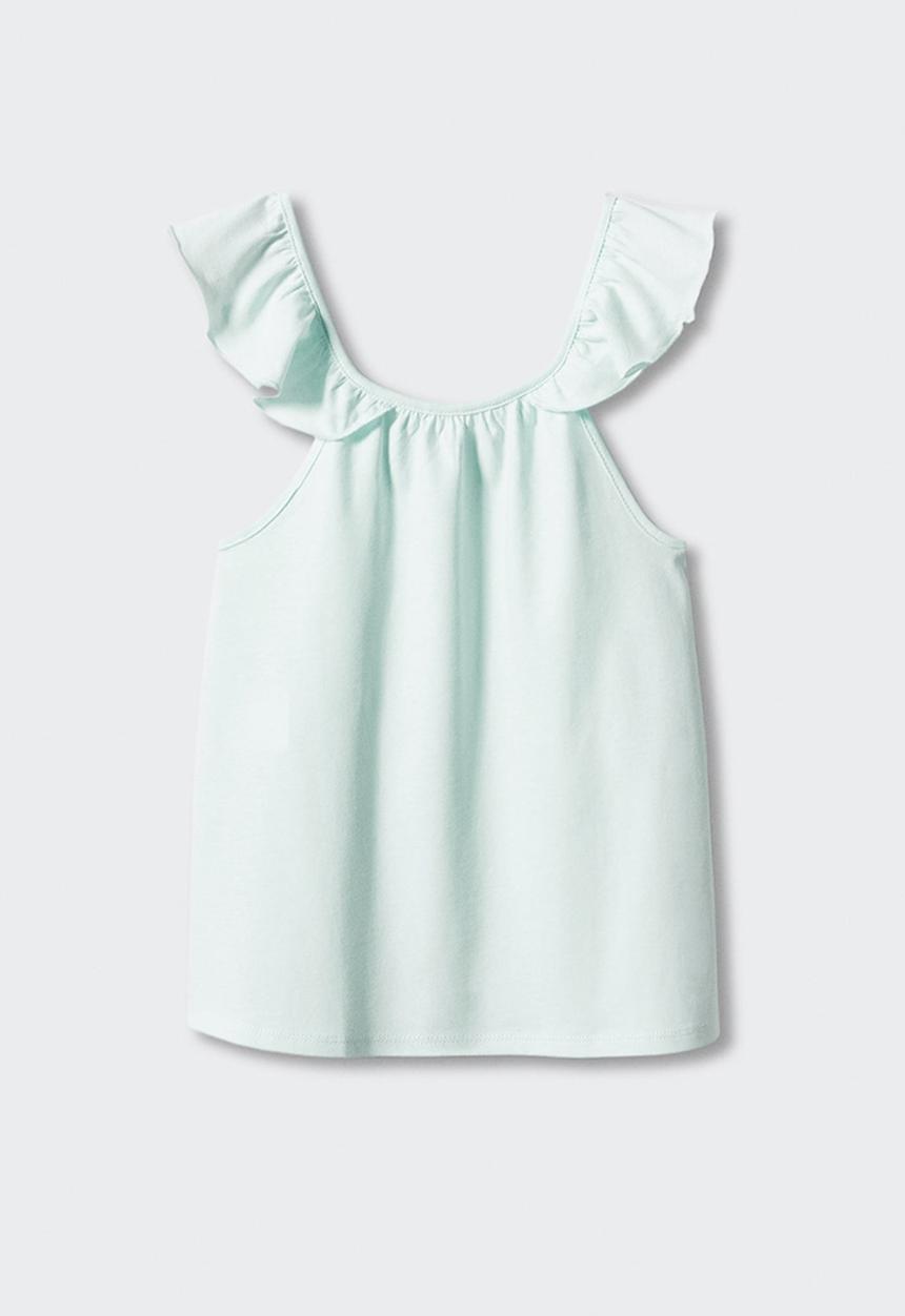 MANGO - T-shirt gisele - light green