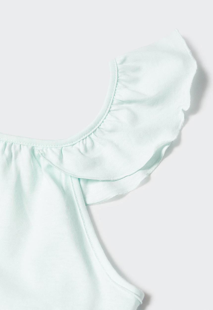 MANGO - T-shirt gisele - light green