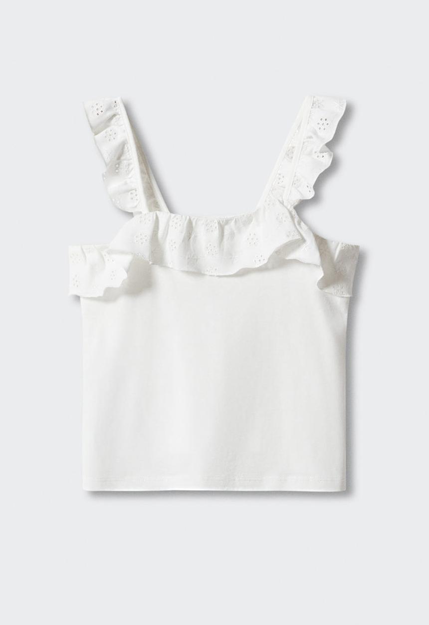 MANGO - T-shirt dante - white