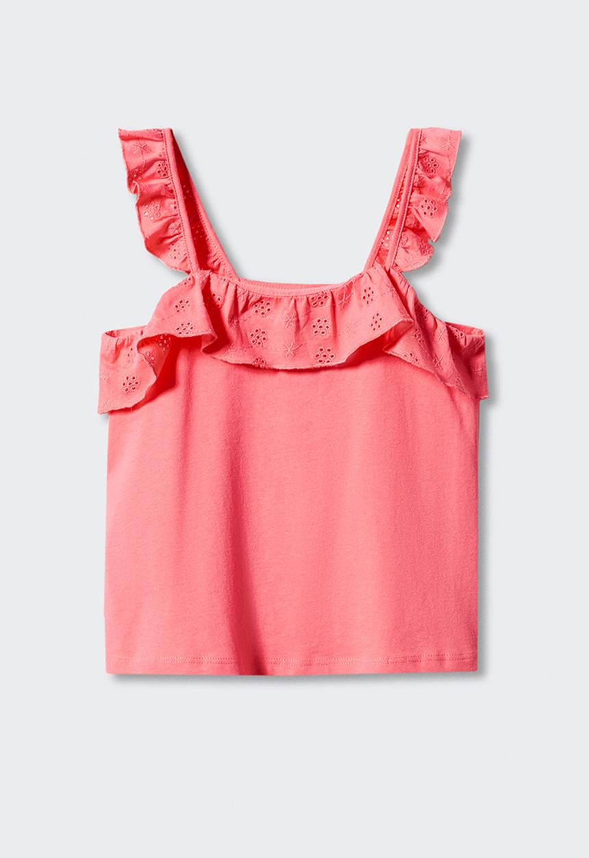 MANGO - T-shirt dante - rosa