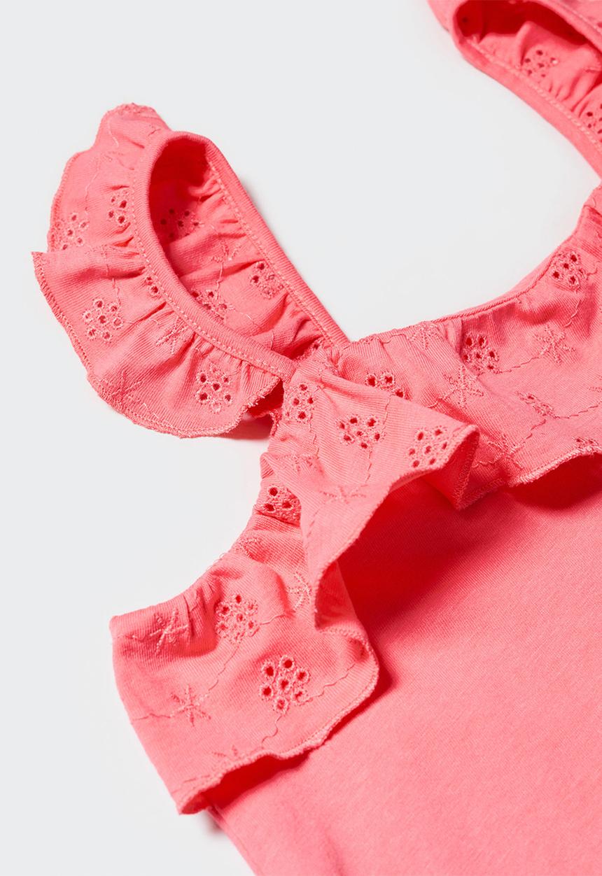 MANGO - T-shirt dante - rosa