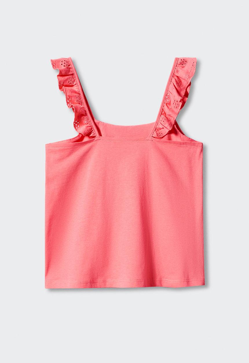 MANGO - T-shirt dante - rosa