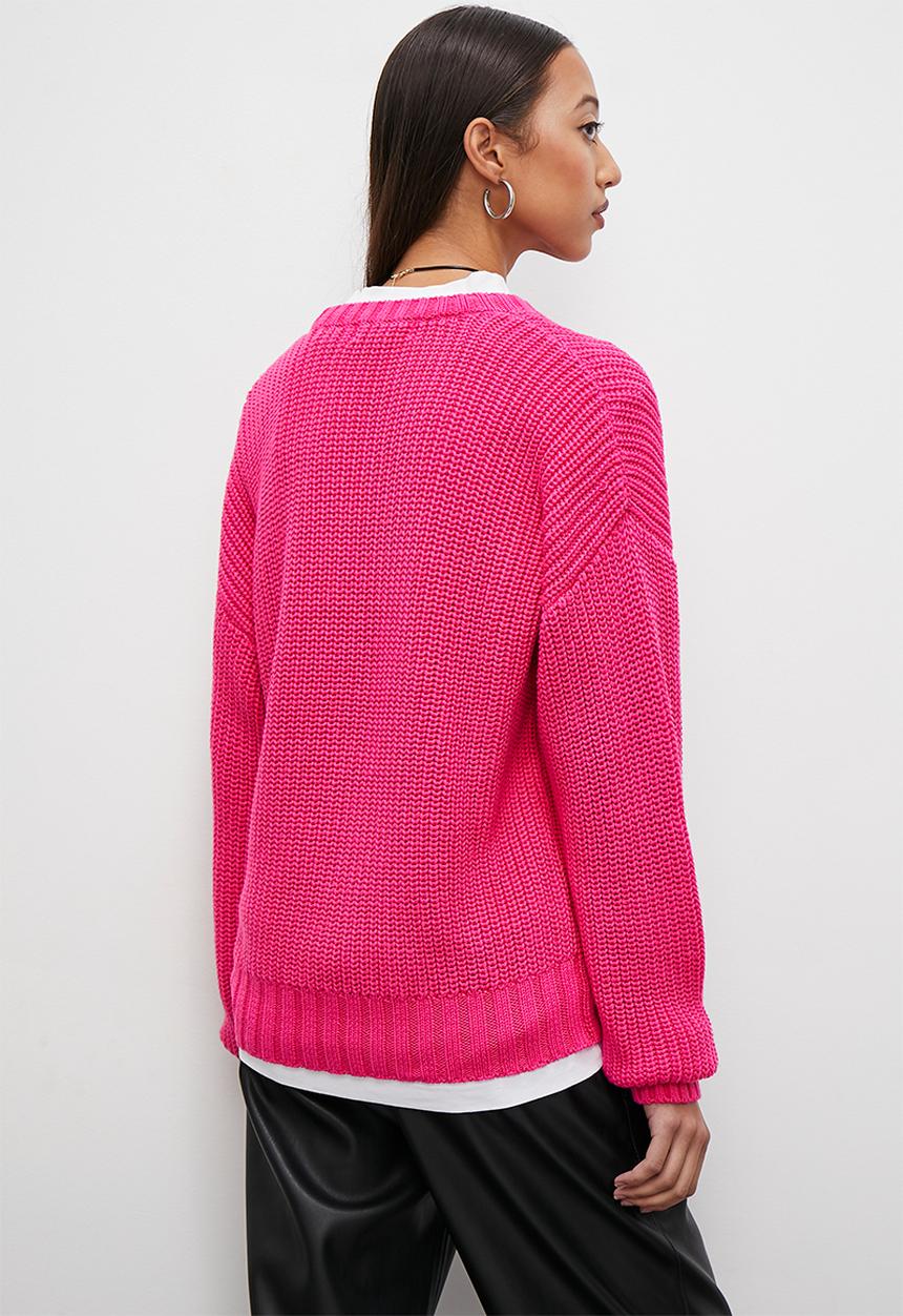 Superbalist - Slouch pullover - bright pink