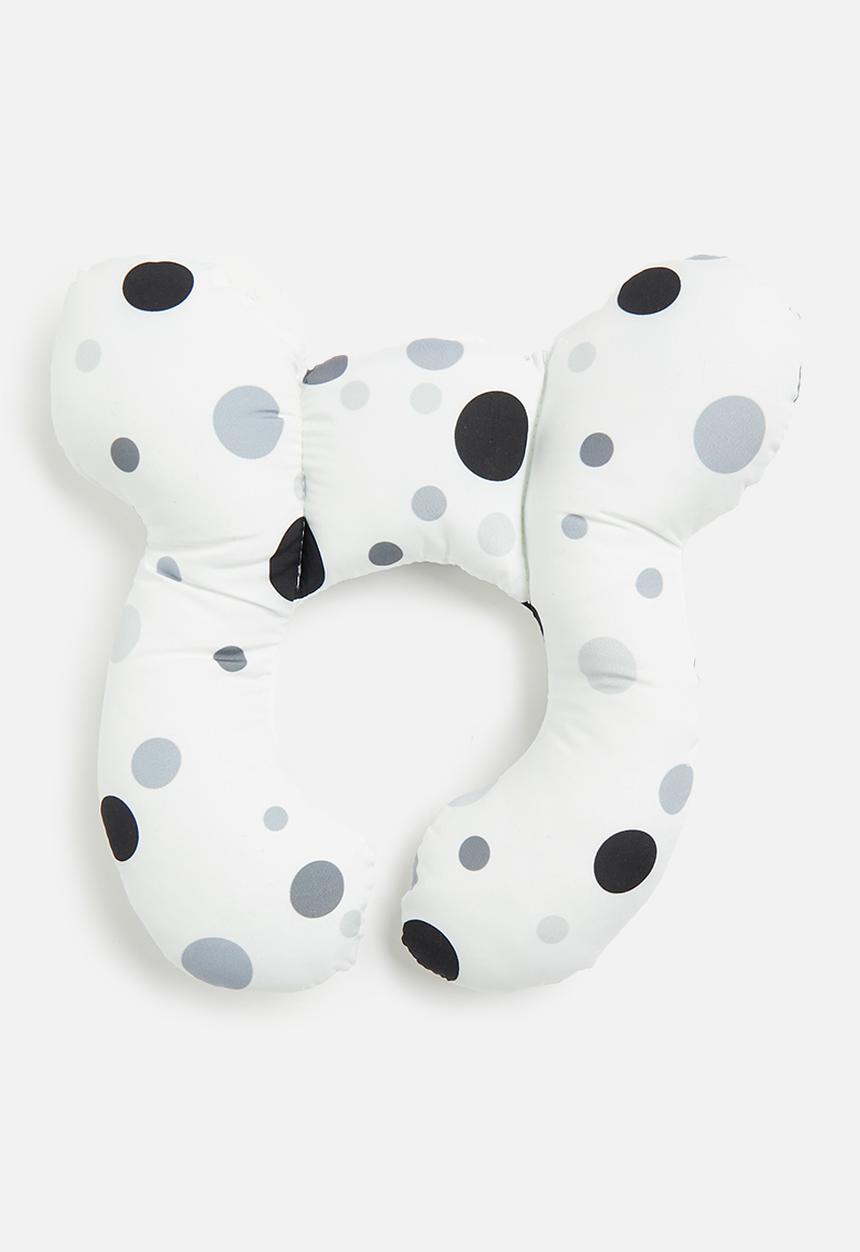 Pop Candy - Polka dot pillow - white