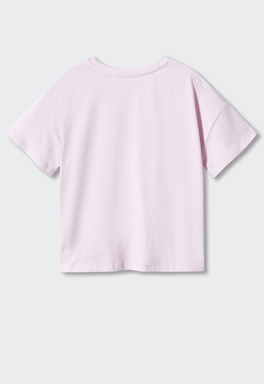 MANGO - T-shirt magic - rosa pastel