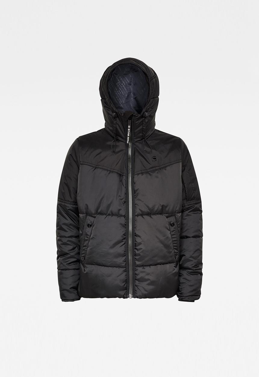 G-STAR - Quilted hdd puffer jacket - black