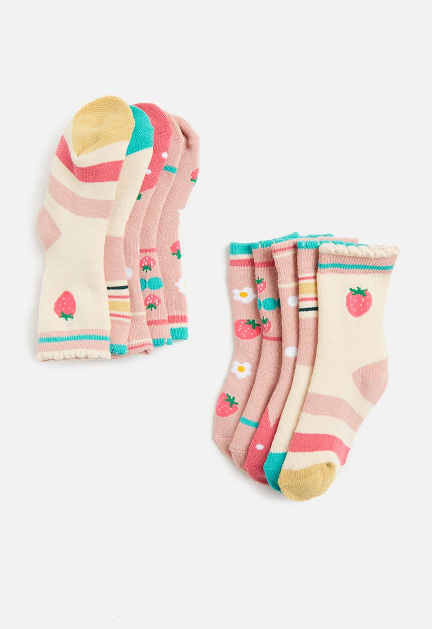 Pop Candy - 5 pack socks - multi fruits