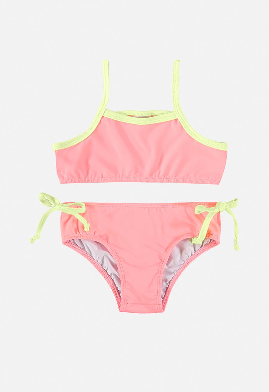 Quimby - Upf 50+ sun protection swimming bikini - pink
