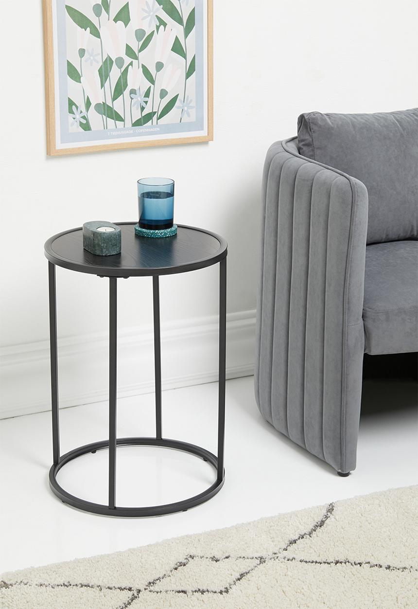 Sixth Floor - Seaford side table - black