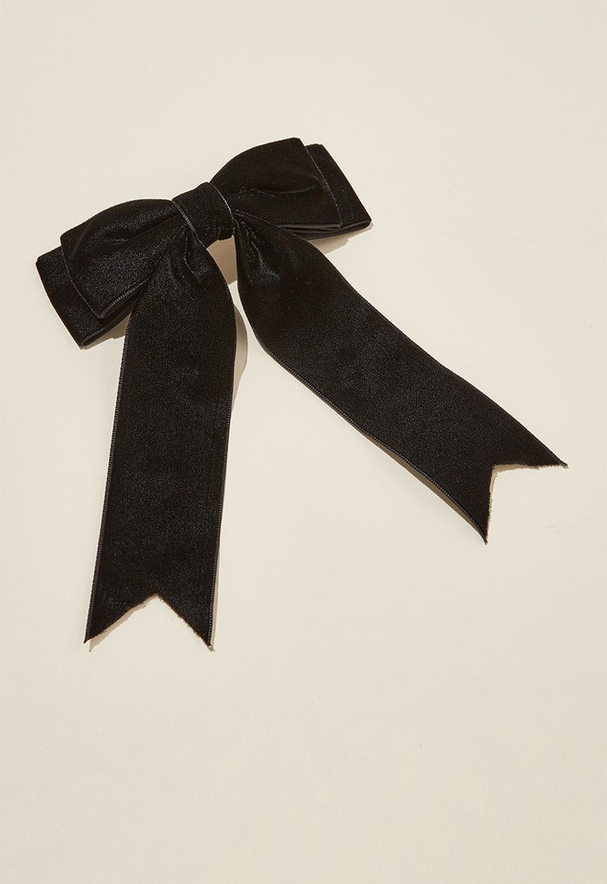 Rubi - Heidi hair bow - black velvet