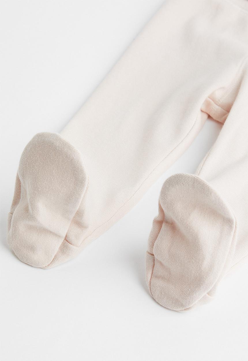 H&M - 3-pack trousers - light pink/light beige/white